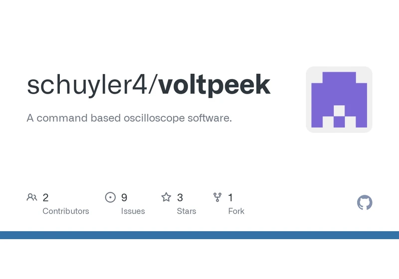 Show HN: Voltpeek – Vim-inspired oscilloscope software