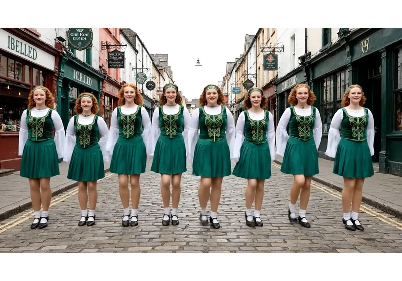 My Attempt at AI-Created Irish Dancers with Google Flow video