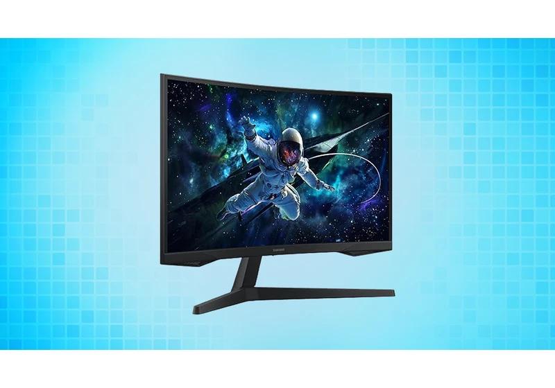  The 32-inch QHD Samsung Odyssey G5 G55C monitor drops to $209 