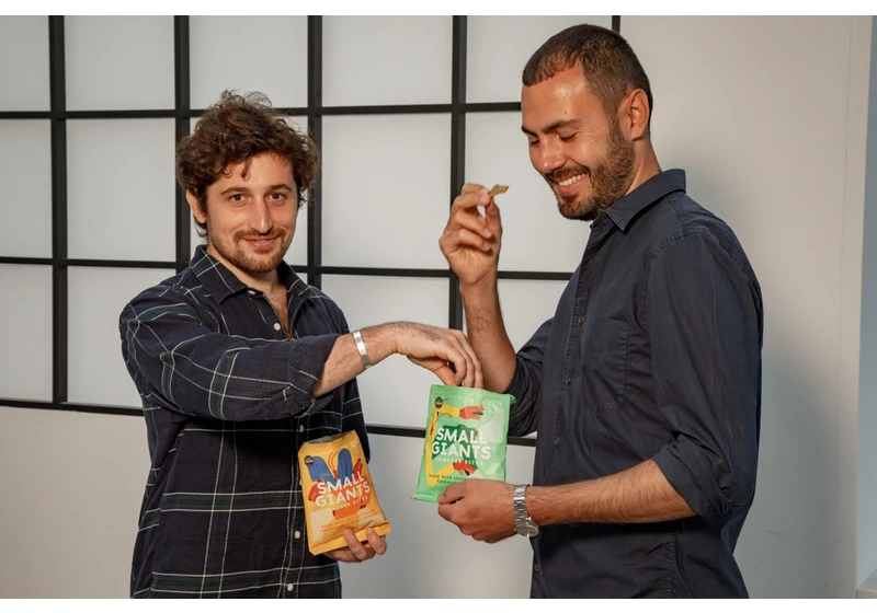 Sustainable insect-based snack startup Small Giants nabs €470K