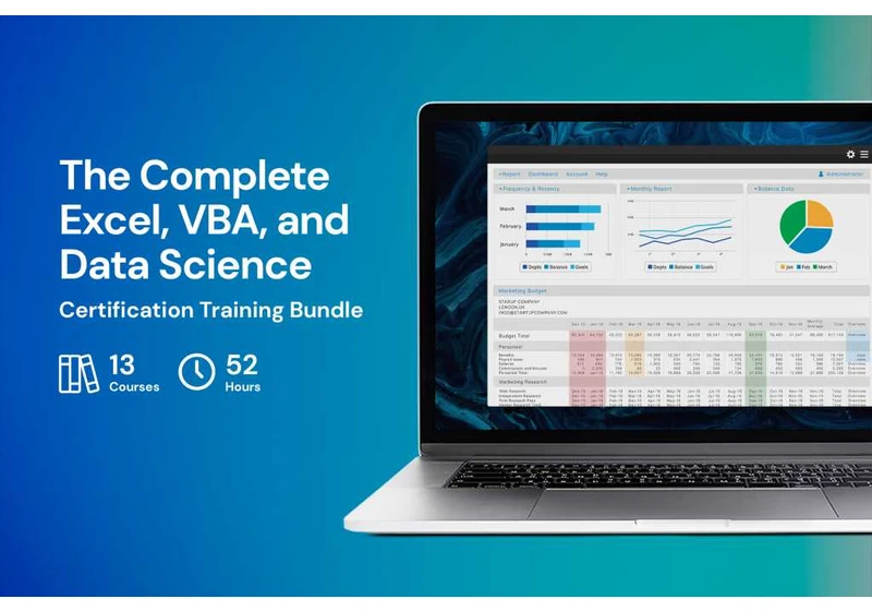 Get 13 Excel courses for $35 this week only