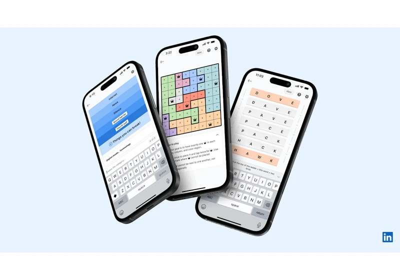 LinkedIn now has Wordle-style games you can play every day