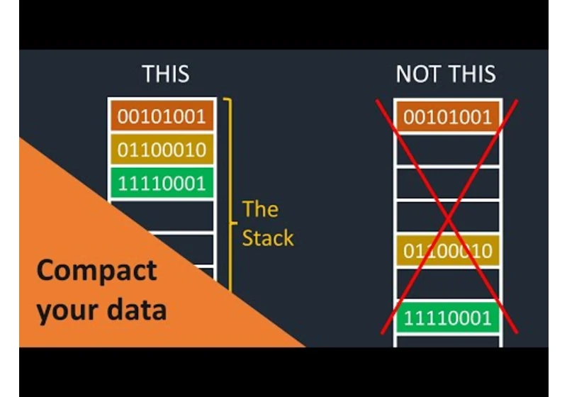 WHY IS THE STACK SO FAST?