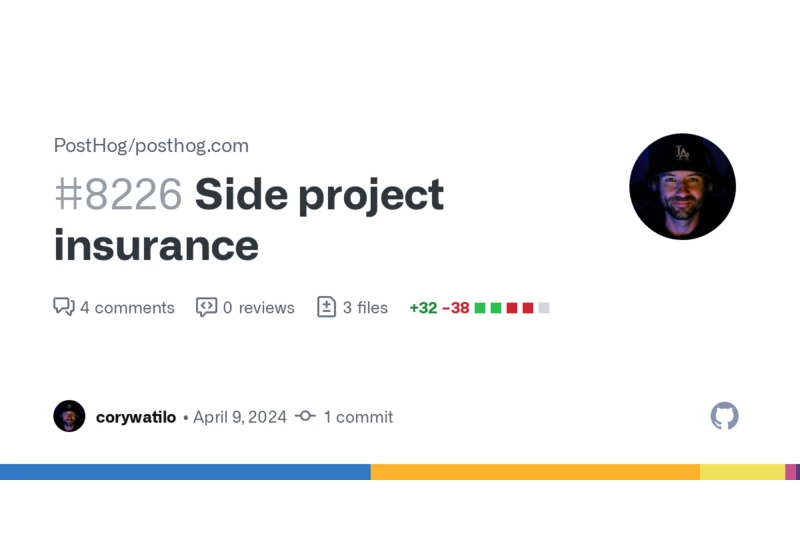PostHog: Side Project Insurance