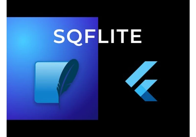Flutter Tutorial - SQL Database Storage Using Sqflite Package | Android & iOS
