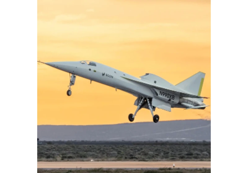 Boom Supersonic poprvé vzlétli s nadzvukovým demonstračním letounem XB-1