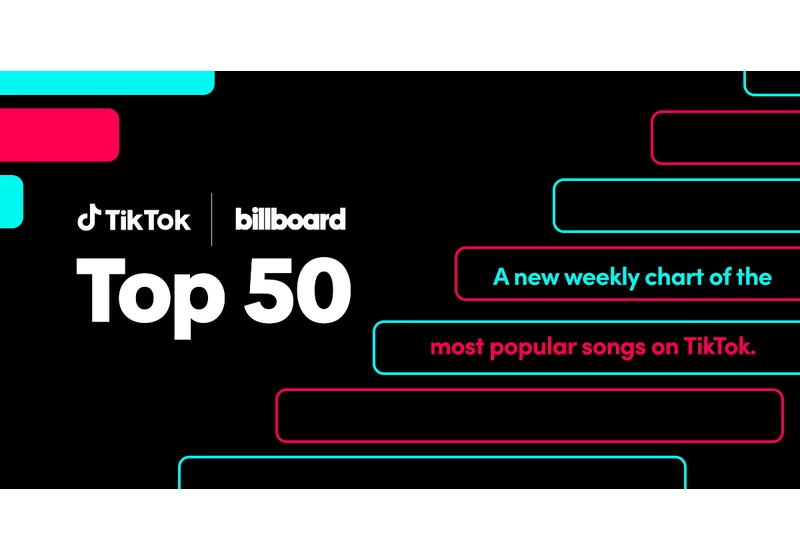 Billboard's latest top 50 chart pulls the biggest tracks from TikTok