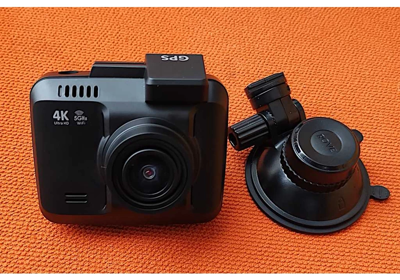 Rove R2-4K dash cam review: Good captures, GPS, and an app
