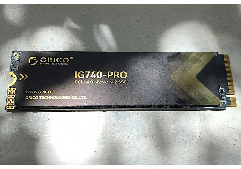 Orico IG740-Pro SSD review: An okay performer with cool extras