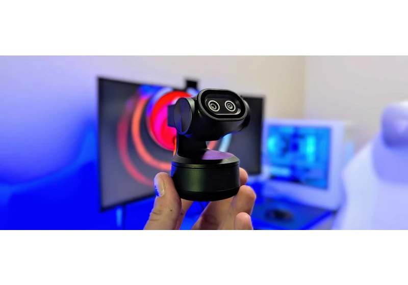  This gimbal-tracking webcam has TWO cameras and a great price — but it may not be "private" enough 