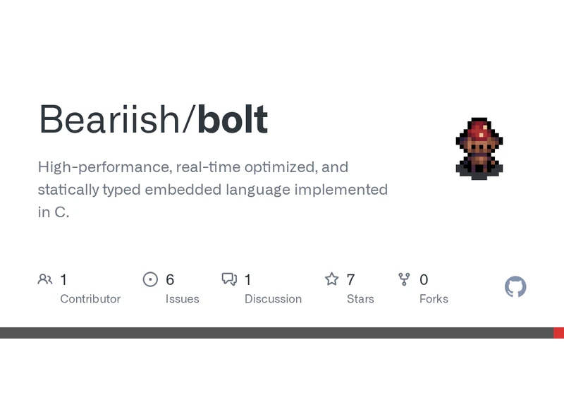 Show HN: Bolt – A super-fast, statically-typed scripting language written in C