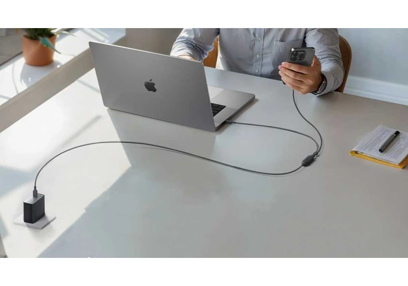 Charge two devices with one 140W Anker USB-C cable, now 35% off
