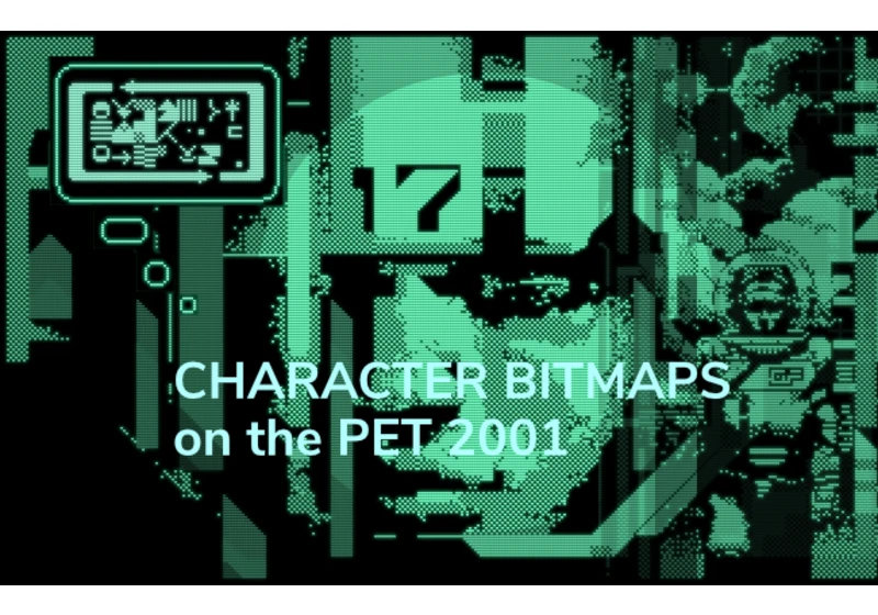 Character Bitmap Graphics on the Pet 2001