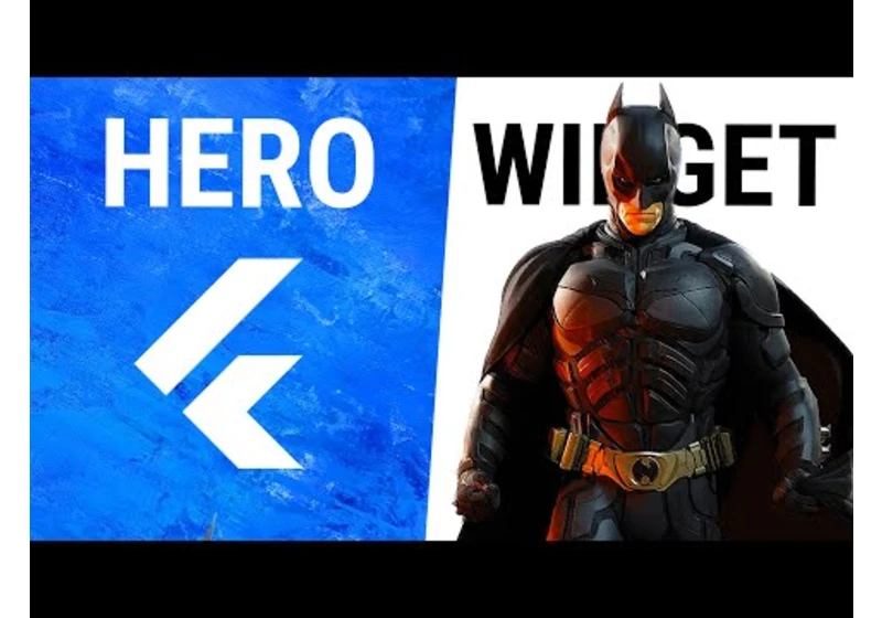 Flutter Hero Widget