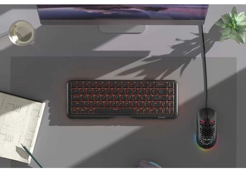 This $49 wireless mechanical gaming keyboard is adorably tiny
