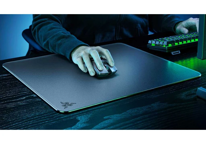 Razer will sell you a $100 piece of glass and call it a mousepad