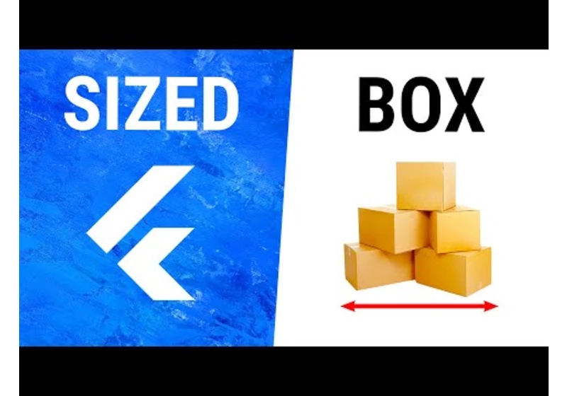Flutter SizedBox Widget