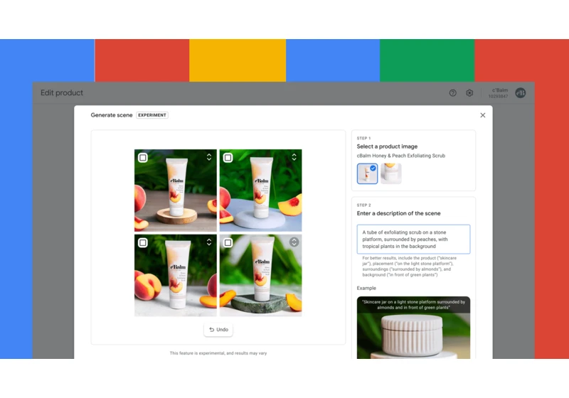 Google Product Studio brings AI-generated images to advertisers