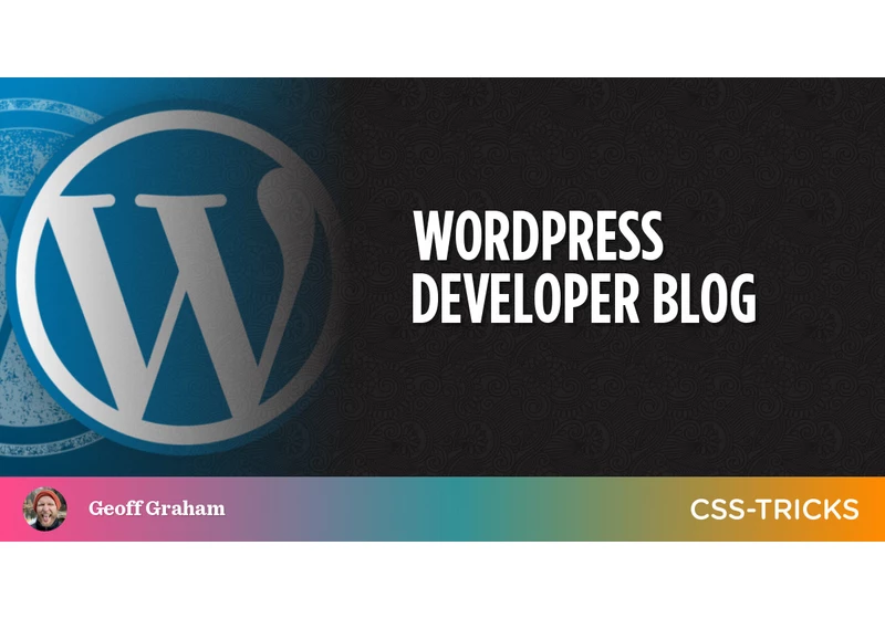 WordPress Developer Blog