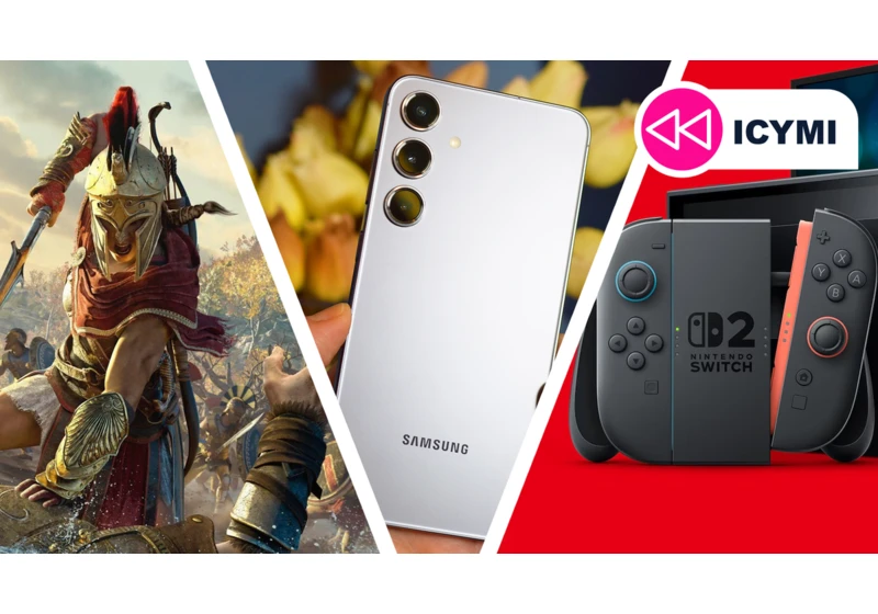 ICYMI: the week's 7 biggest tech news stories from Apple and Samsung phone leaks to Nintendo's Switch 2 reveal