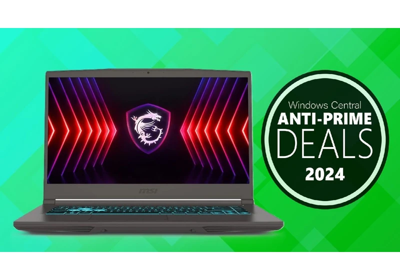 One of MSI's best, budget-friendly thin gaming laptops is now just $599 thanks to this sweet anti-Prime Day deal that will only last for today 