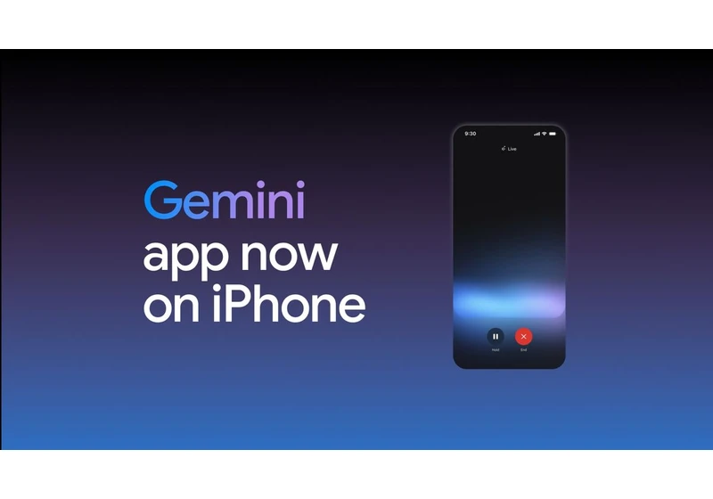 You can finally use Gemini Live on iPhone as Google launches Gemini app for iOS