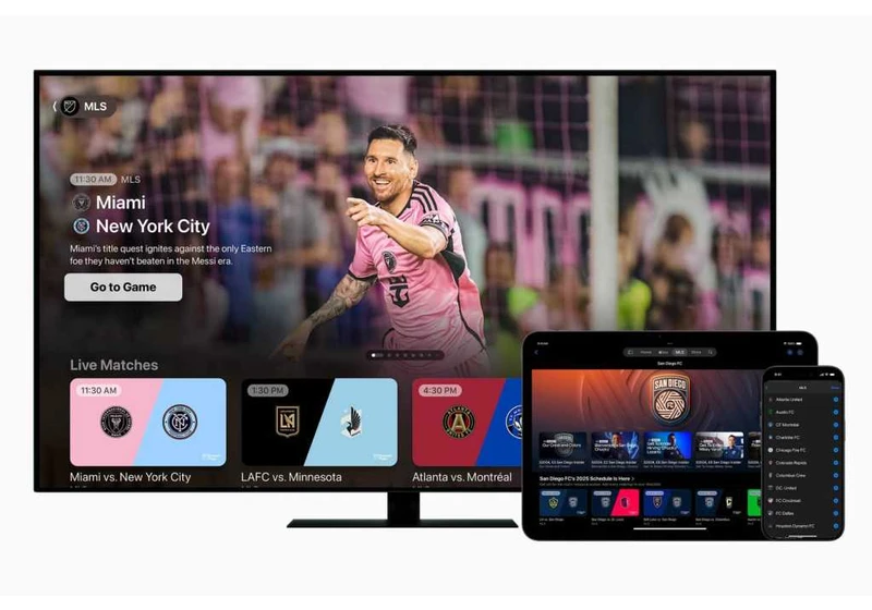 Apple adds Sunday Night Soccer matches to MLS Season Pass