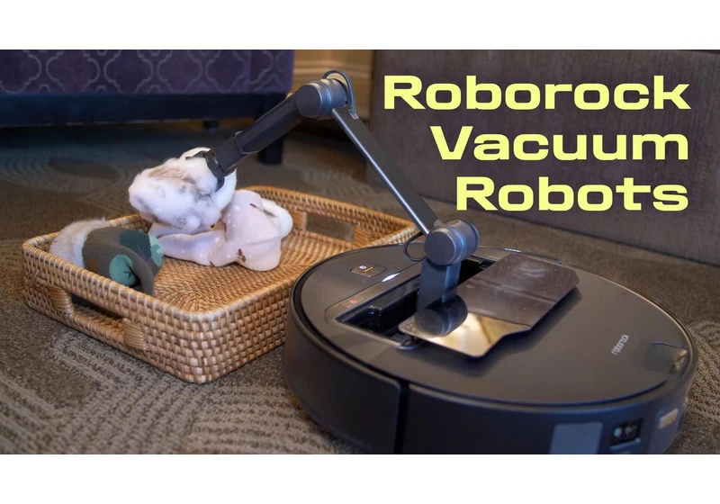 I Made a Robot Vacuum Pick Up My Socks video
