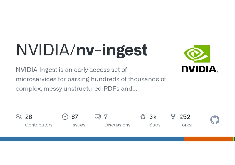 Nvidia-Ingest: Multi-modal data extraction
