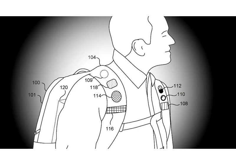 Microsoft Patents Sensor-Filled, AI-Assisted Backpack