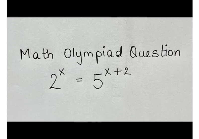 Can you solve this exponential equation with different bases?