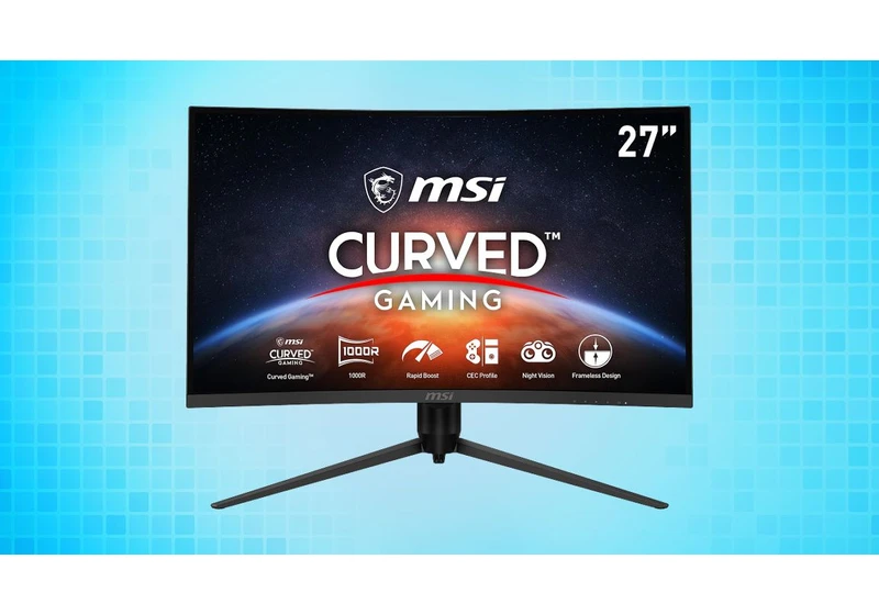  MSI 27-Inch Curved Monitor Drops to $131 at Amazon 