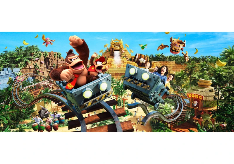Super Nintendo World Japan's Donkey Kong Country area opens this spring