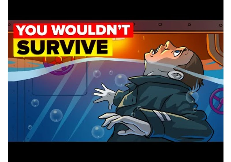 3 Months Underwater - Why You Wouldn't Survive An American Nuclear Submarine