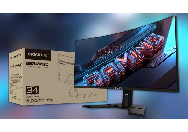Gigabyte’s 34-inch ultrawide monitor is on sale for just $300