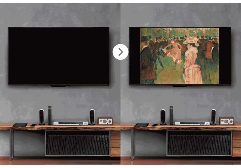 Turn your TV into an art gallery with $17 off Dreamscreens