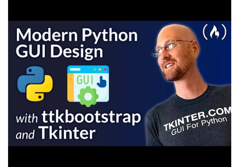 Python Tkinter GUI Design Using ttkbootstrap - Complete Course