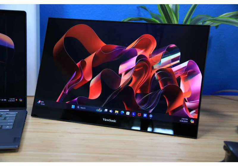 Viewsonic VX1655-4K-OLED review: A portable monitor that impresses