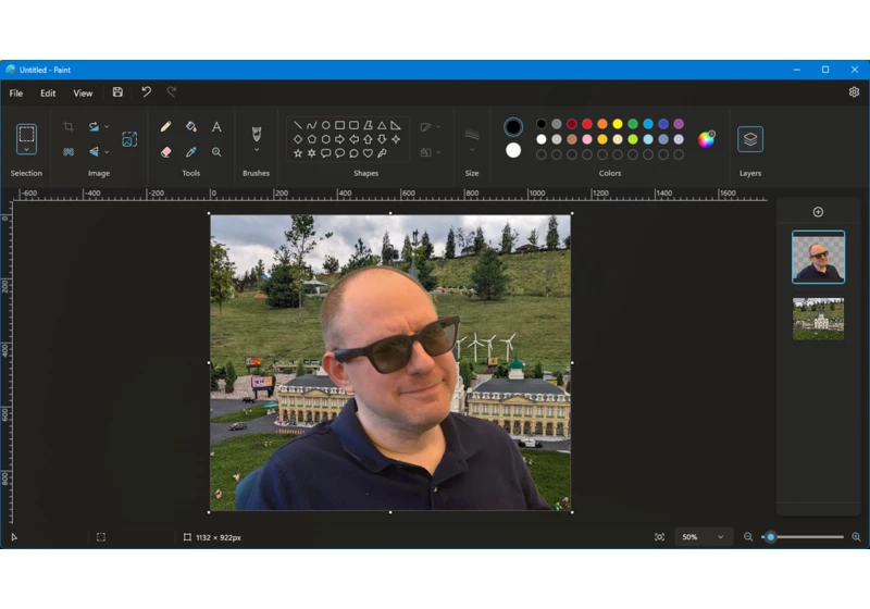  Windows Paint Gets Layers, Transparency, and Auto Background Removal 