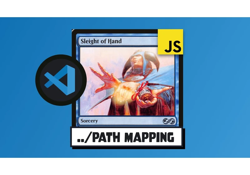 VS Code Path Mapping Magic Trick for JavaScript #Shorts