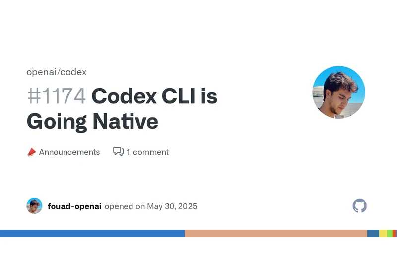 Codex CLI is going native