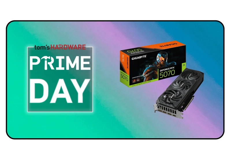  This is not a drill, our number one graphics card pick is finally below MSRP in the Amazon Prime Day UK sale — and there's a 5070 Ti with £160 off 