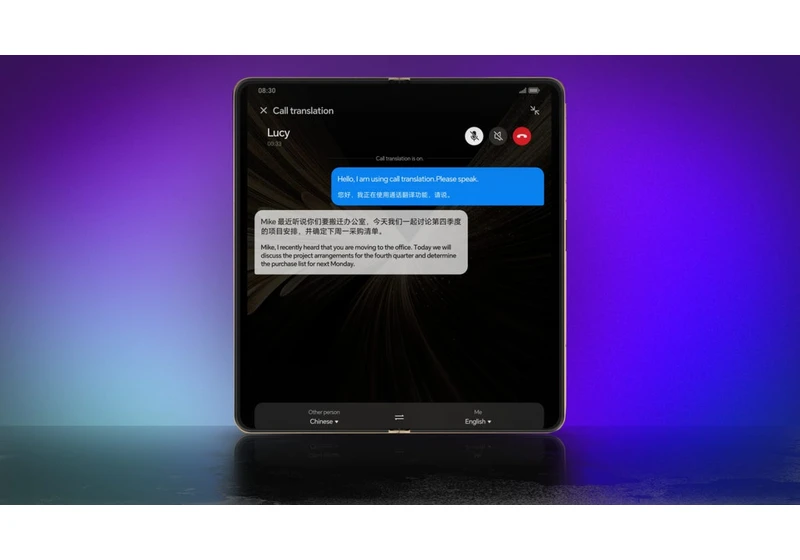 Honor's Magic V5 Boasts On-Device Live AI Call Translation for Guaranteed Privacy