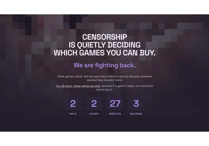 GOG is giving away a selection of adult games to protest censorship