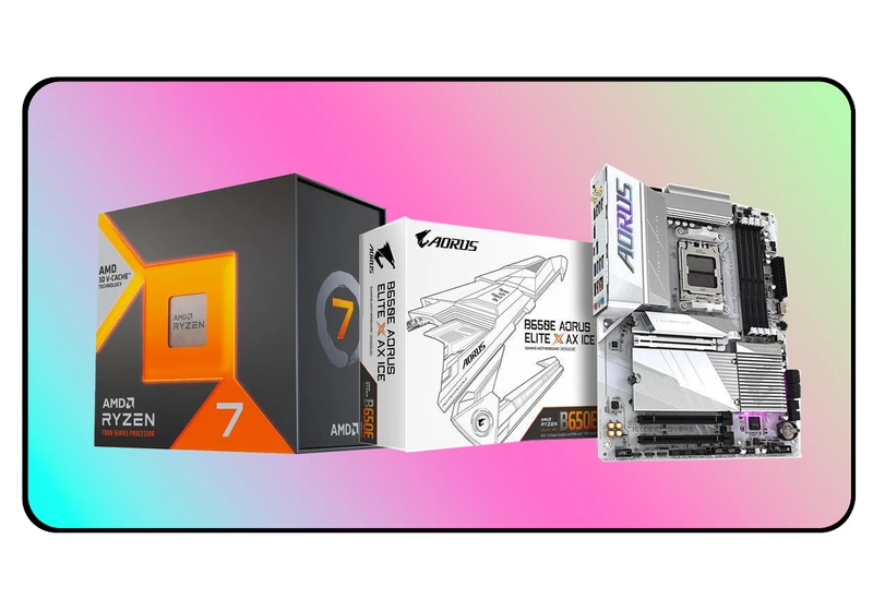  Get AMD's 7800X3D gaming CPU, plus a white Gigabyte B650E Aorus Elite motherboard for $449 at Newegg 