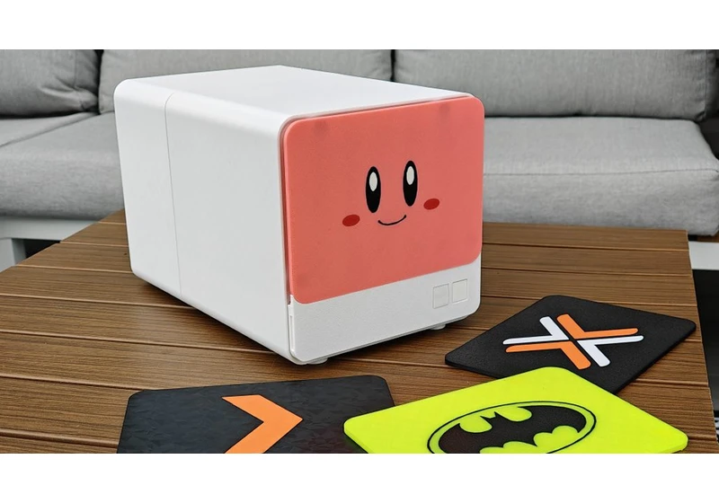  You can now 3D print your own NAS bay — the N5 Mini supports five drives and even has customizable faceplates  
