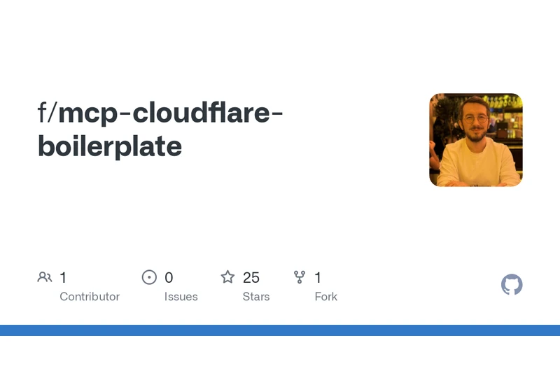 Show HN: Cloudflare Workers Compatible MCP Boilerplate with OAuth & PostgreSQL