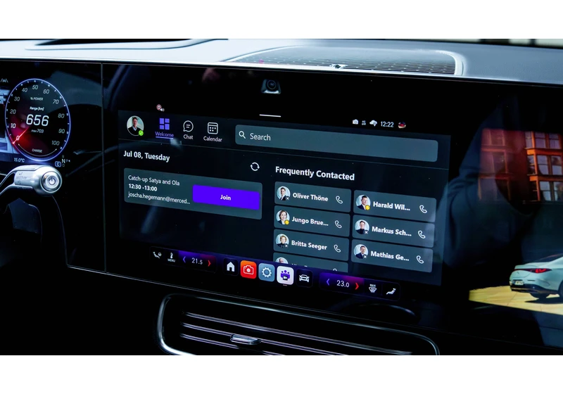  You'll soon be able to chat with Copilot and attend Teams meetings while driving your Mercedes-Benz — now there's no excuse to miss your meetings 