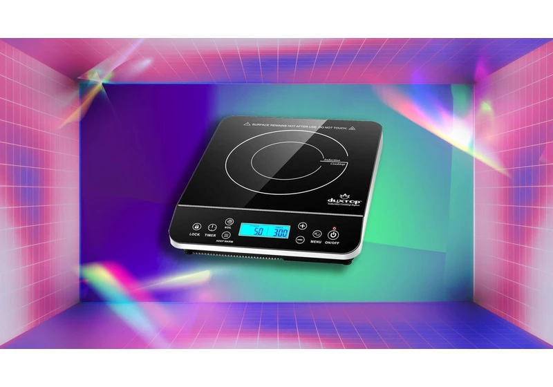 This Portable Induction Cooktop Saved Me During a Kitchen Remodel. It's 16% Off for Amazon's Memorial Day Sale
