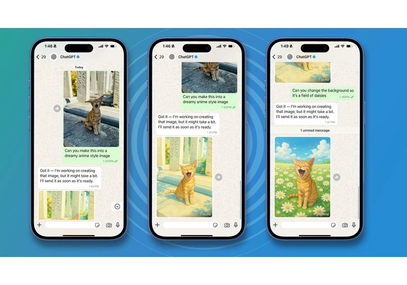 You can now create ChatGPT AI images using WhatsApp and it's ridiculously easy to do – here's how